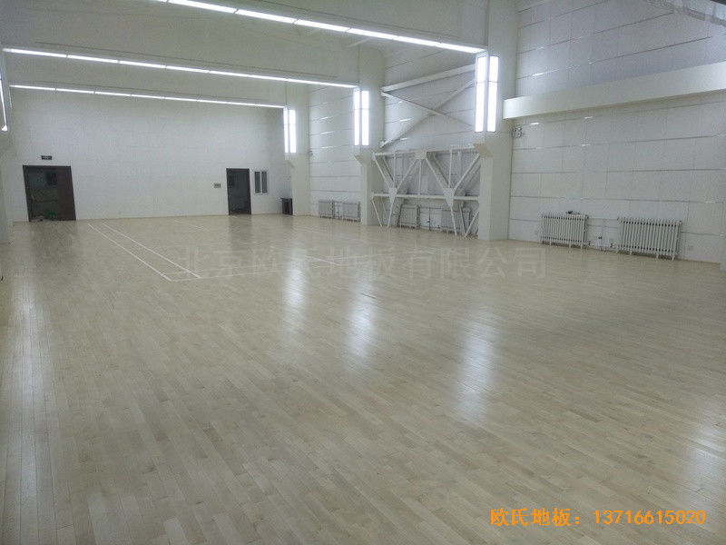 北京鐵路局供電段運動館運動地板安裝案例0