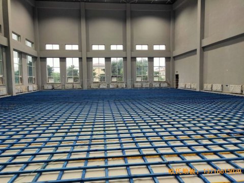 遼寧沈陽于洪機(jī)場(chǎng)體育木地板鋪裝案例