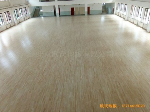 北京趙全營(yíng)鎮(zhèn)天順小學(xué)體育館運(yùn)動(dòng)木地